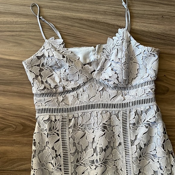 Powder blue midi dress! - Picture 2 of 6